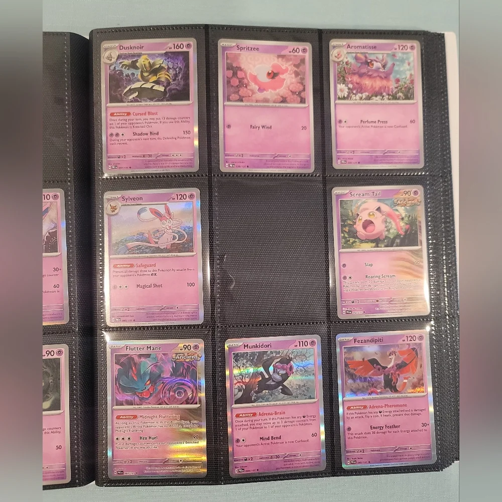 Pokémon Prismatic Evolution Eevee Card Binder with Base Cards and Players Guide - Picture 6 of 16
